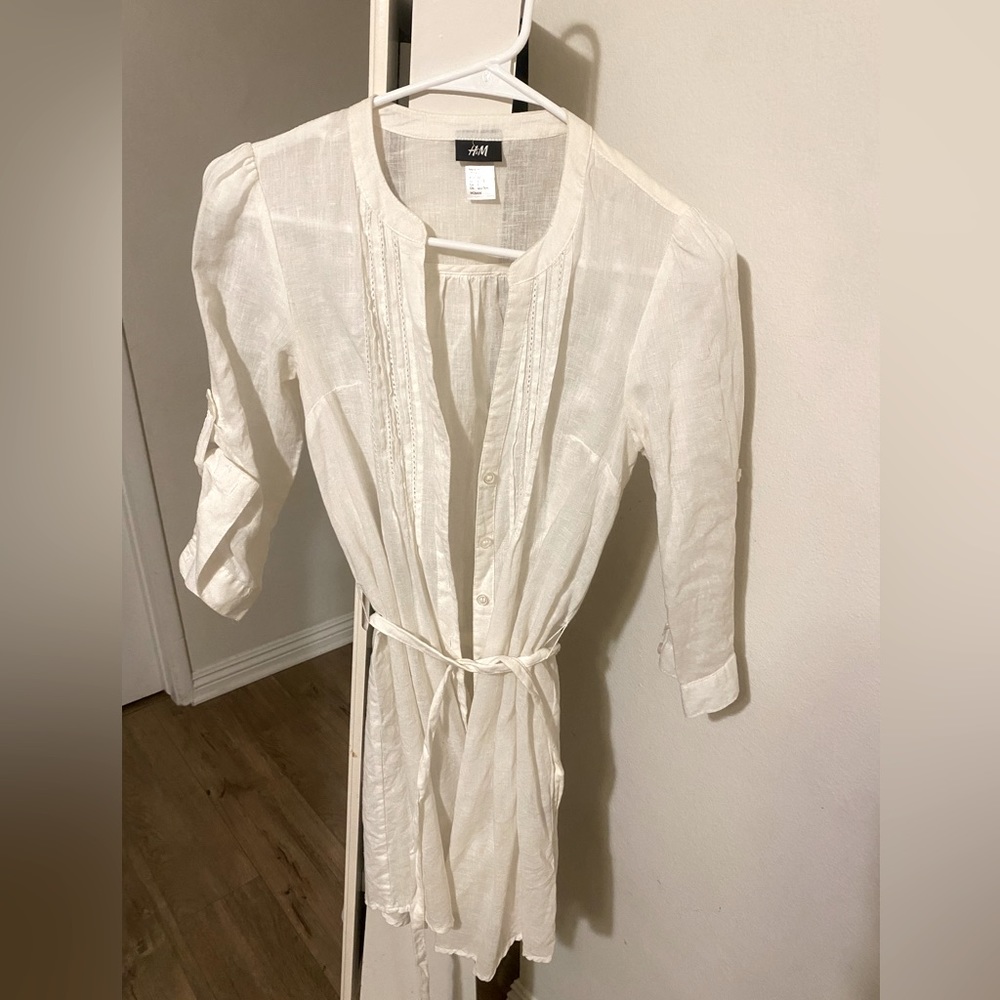 H&M linen dress/shirt